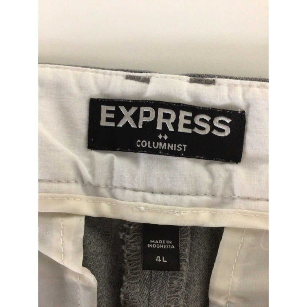 Express Grey Trouser Pants Womens Size 30 - Picture 3 of 11